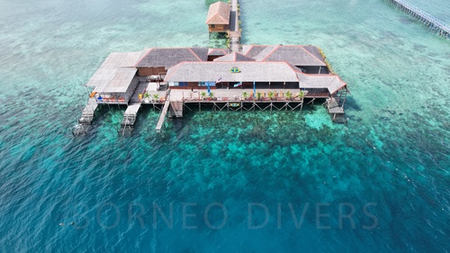 Mabul Island: Borneo Divers Mabul Resort 