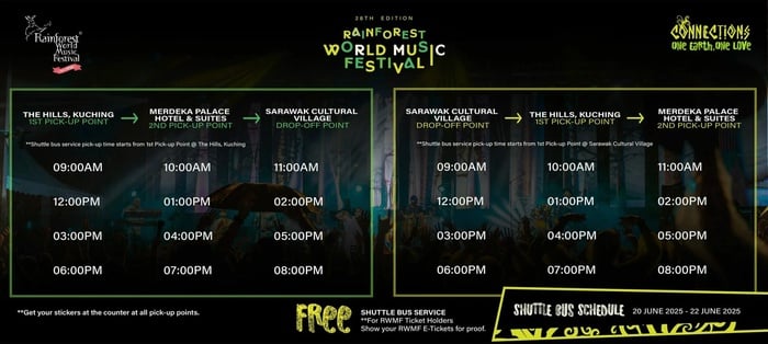 Rainforest World Music Festival 2025