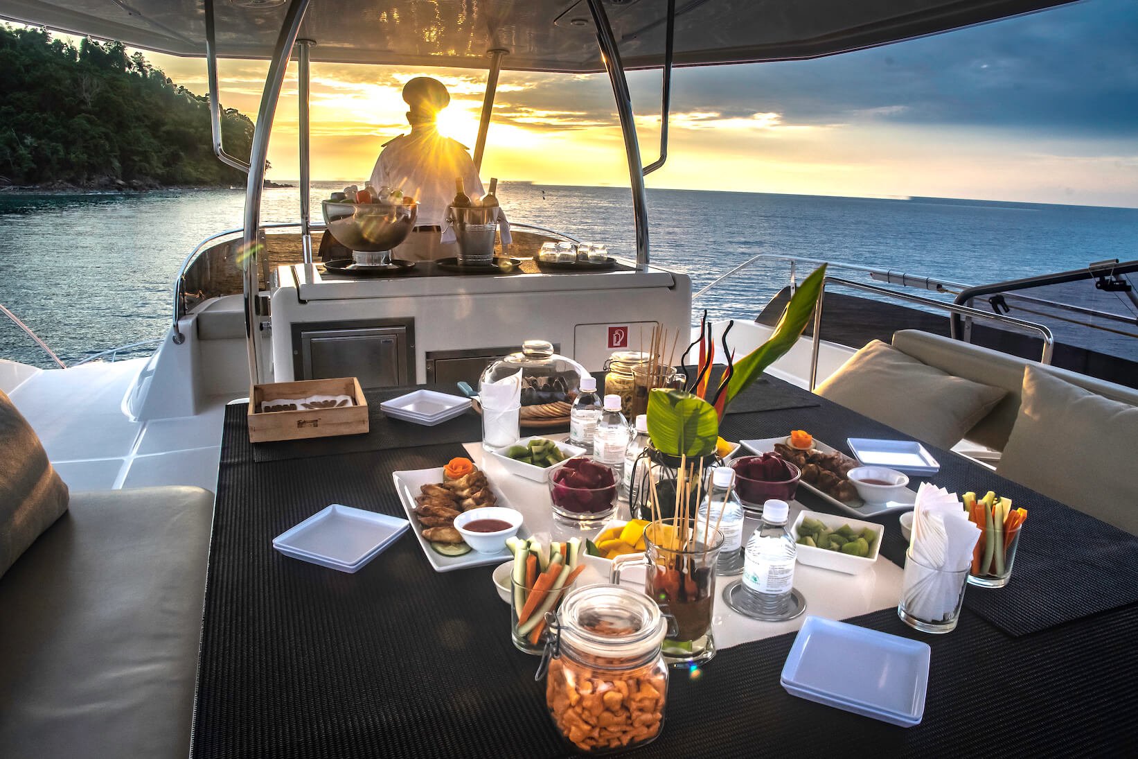 Book a private yacht with Amazing Love and watch Kota Kinabalu's best sunset with your loved ones.