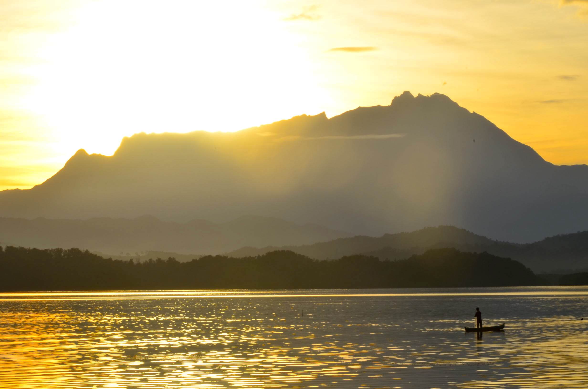 Get a sunset view from your Kayak boat as you paddle along the river.
