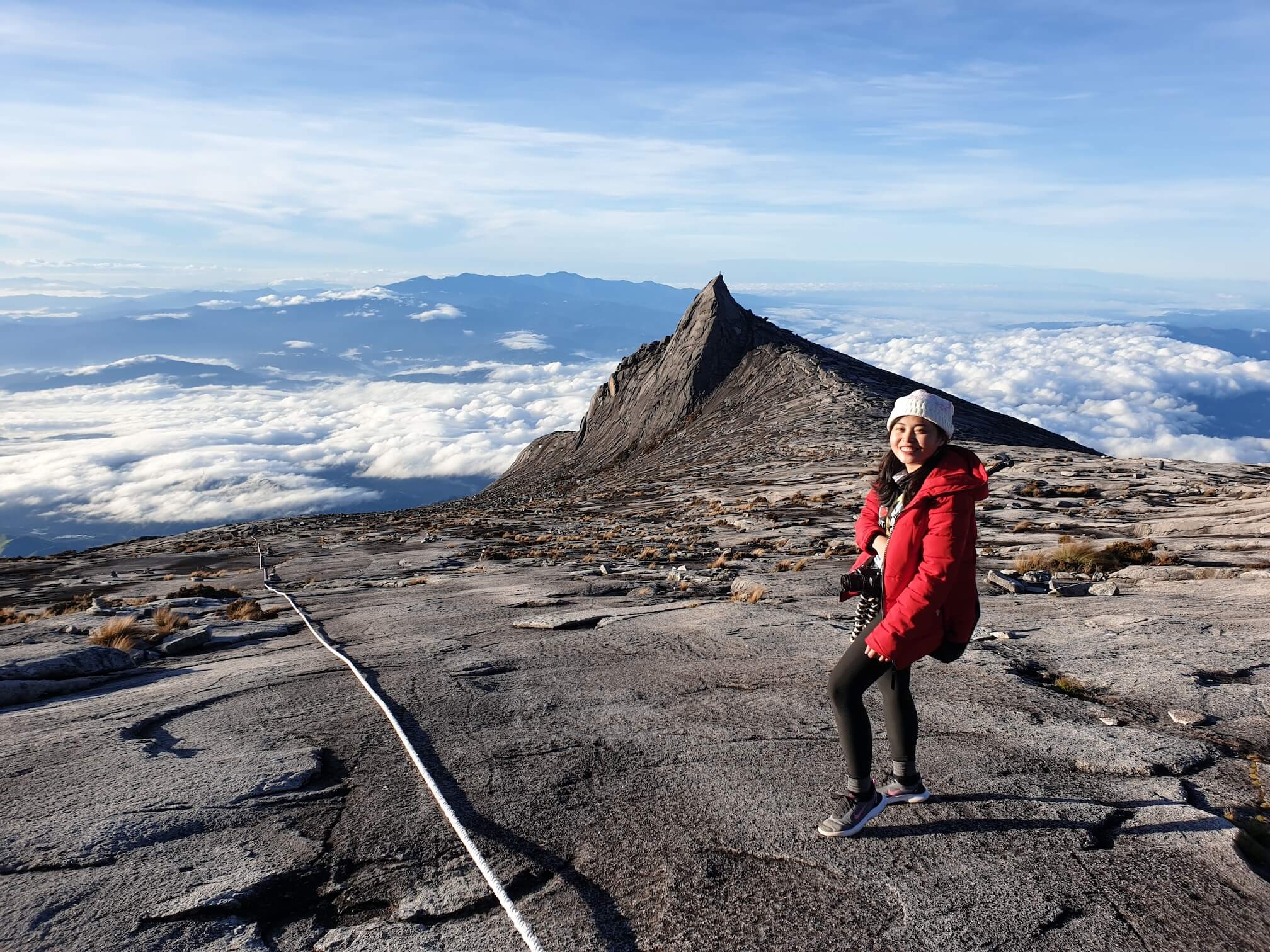 Only 100 visitors are allowed to climb Mount Kinabalu daily so you won't have to worry about overcrowding.