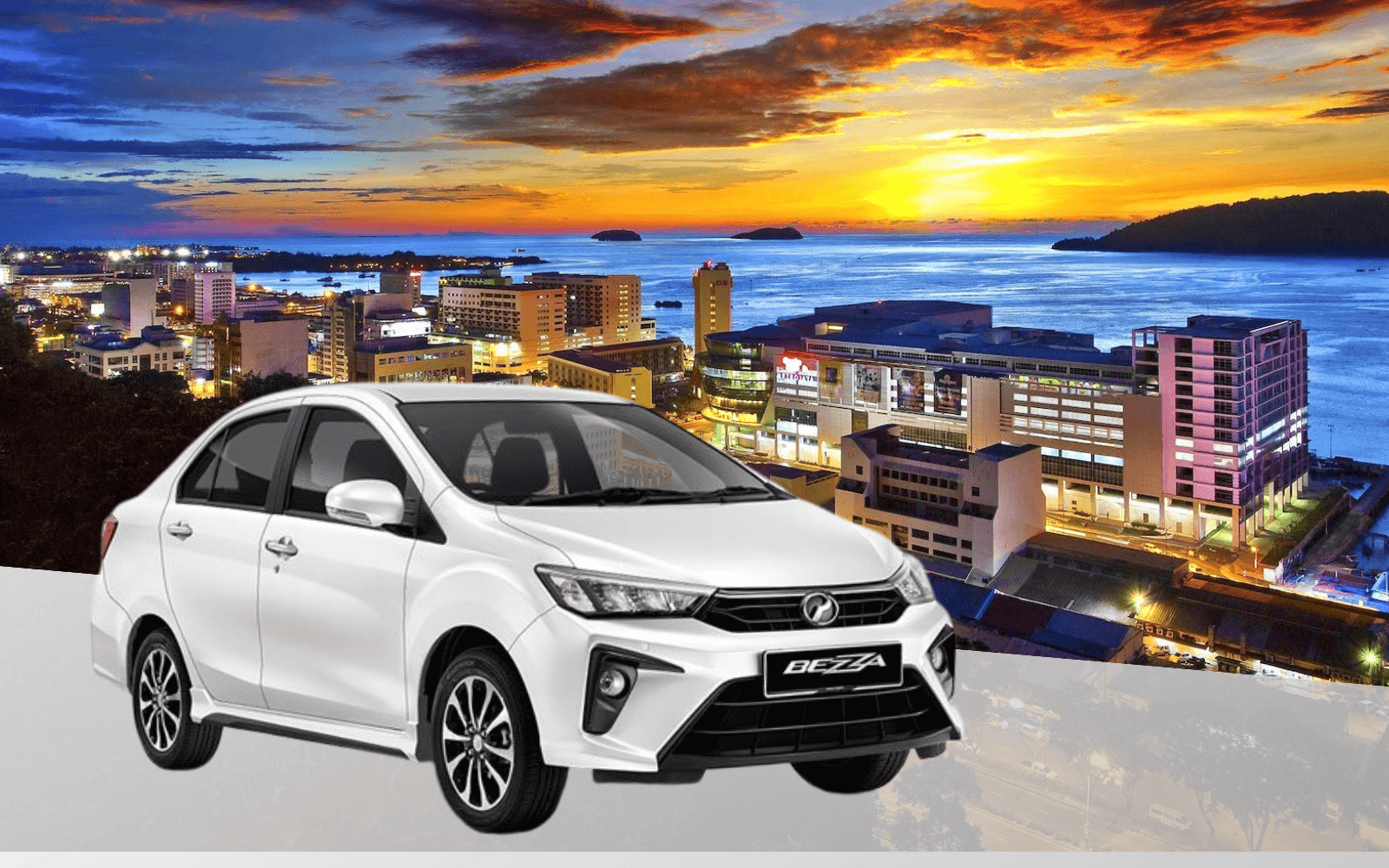 Rent a car and drive your own private vehicle to travel around Kota Kinabalu and Sabah.